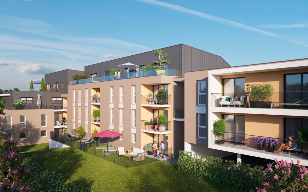 Construction de 45 logements – 2700 m² – Déville lès Rouen